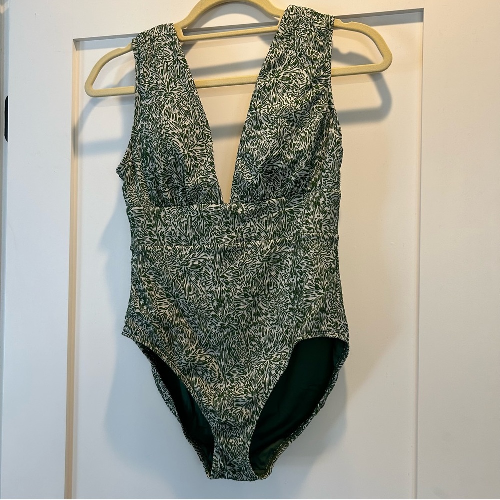 Angie Mykonos One Piece Green Paisley